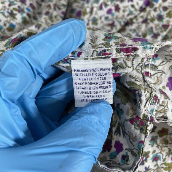 Alan Flusser Button Up Shirt Bundle of Two Men's XXL Floral Designer Preppy - Picture 5 of 6